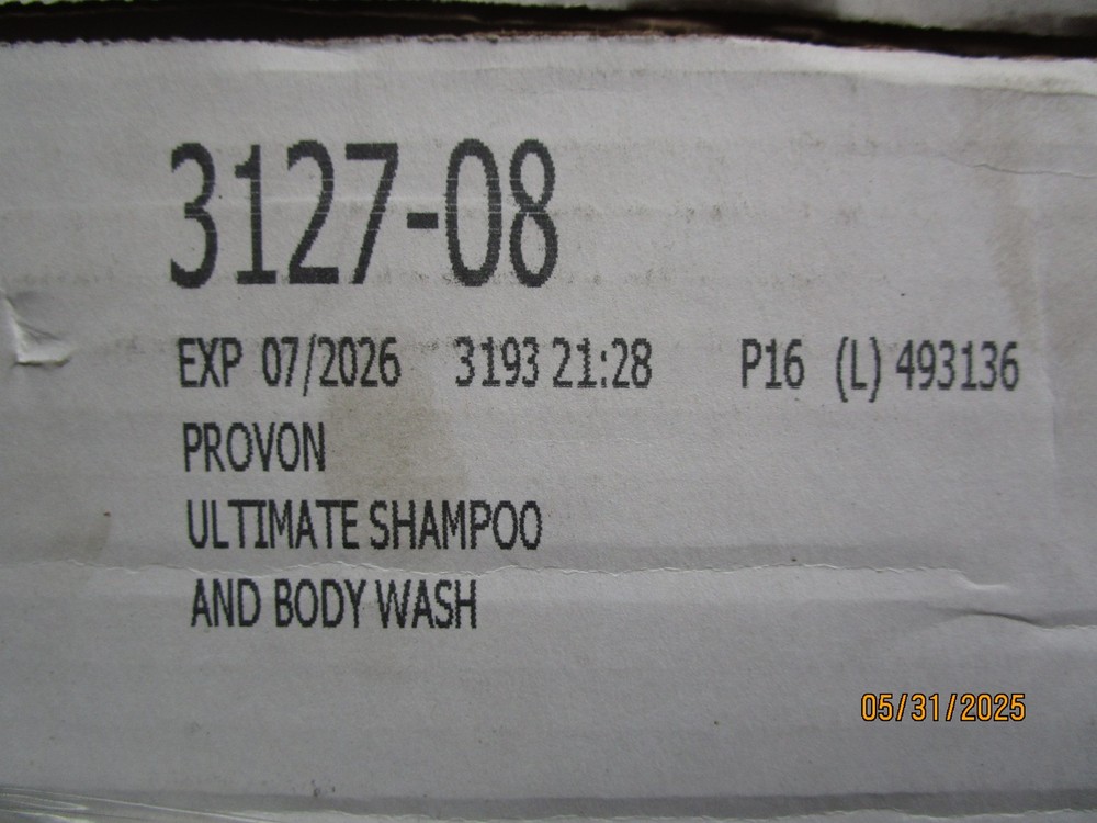 8-Pack GOJO Provon 3127-08 Ultimate Shampoo & Body Wash, 1000ML Nxt Refills