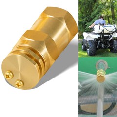 Boomless Spray Nozzle 1/2″ FPT #10 Orifices 90° 180° Cap 4.2 GPM 40 PSI For Spot