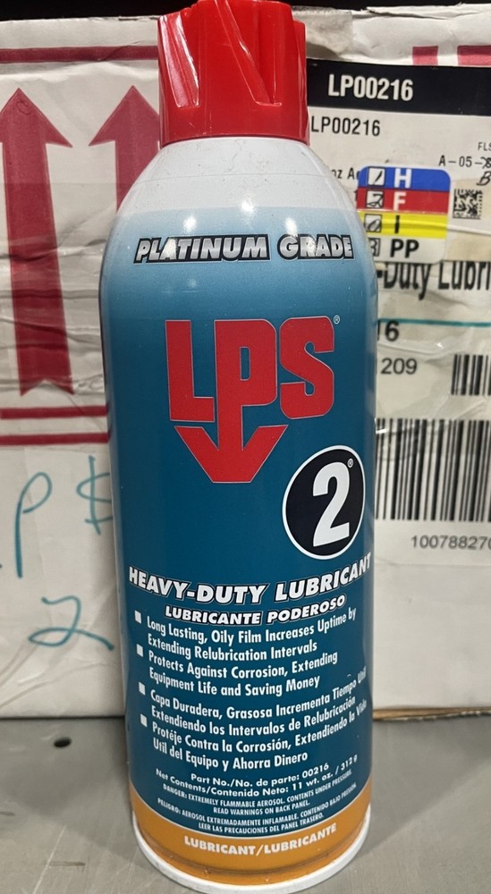 LPS 00216 – LPS 2 Heavy-Duty Brown Penetrating Lubricant – 11 oz Aerosol Can