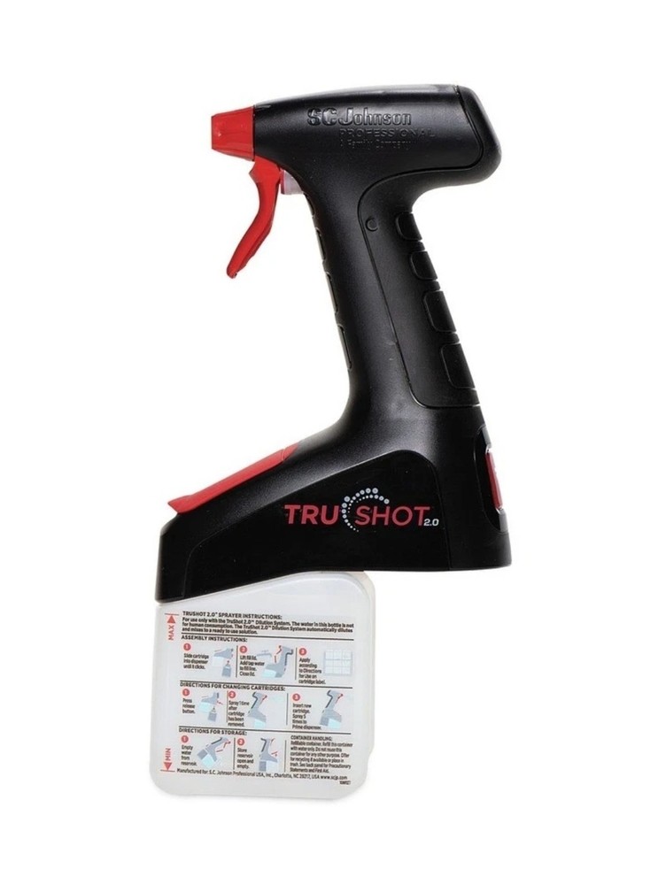 SC Johnson 311981 TruShot 2.0 Cartridges Trigger Dispenser (4/Carton) New