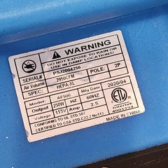 Dry Gear XL500 Air Scrubber, HEPA 500 – Used Good Condition