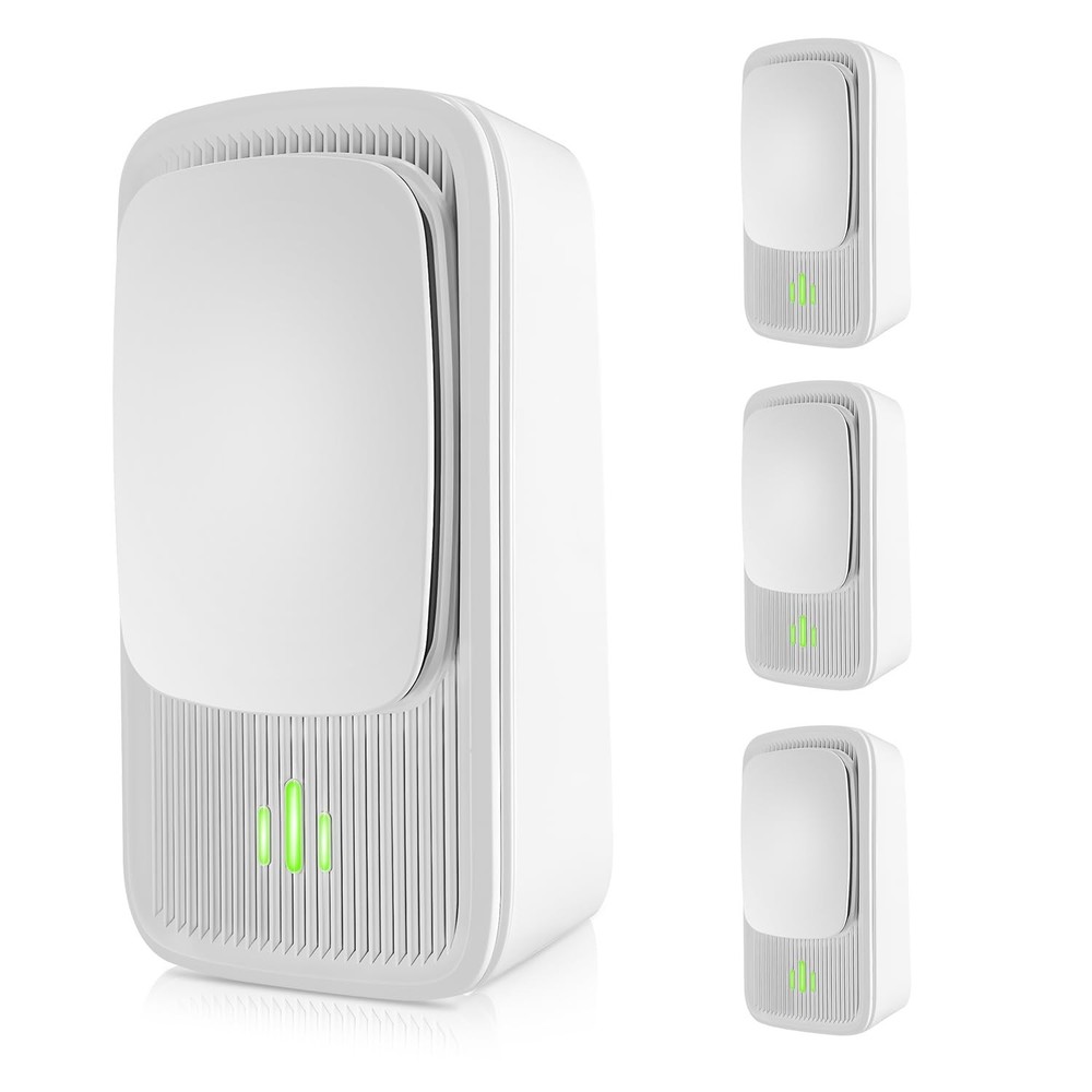 Plug In Air Ionizers – 4 Pack Quiet Negative Ion Air Purifier, Air Fresheners…