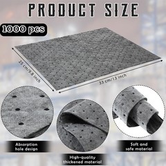 Oil Absorbent Pads Weight Dimpled Pad Garage Accessories Water Absorbent Mat …