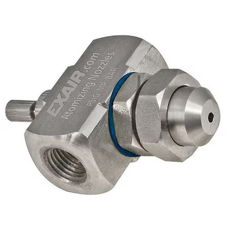 Exair An1020ss Atomizing Spray Nozzle, 0.6 To 9.9 Gph