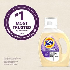 Tide Purclean Liquid Laundry Detergent, 63 fl oz, 48 63 Fl Oz (Pack of 1)
