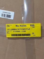 24″ No Holes 800 Grit Floor Sanding Pads (25ct)