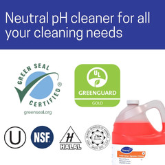 903904 Stride Neutral Cleaner, Citrus, 1 gal, 4 Bottles/Carton