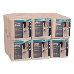 Tork Paper Wiper Plus, 12.5 x 13, White, 1/4 Fold, 90/Pack, 12 Packs/Carton