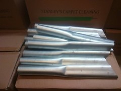 ALUMINIUM AND STAINLESS CREVICE vacuum tool 15″ car wash detail 1 1/2 inch od