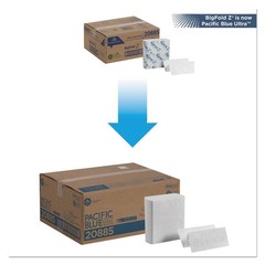 Georgia Pacific Professional 8″x11″ Ultra Z-Fold Paper Towels – White (2600/CT)