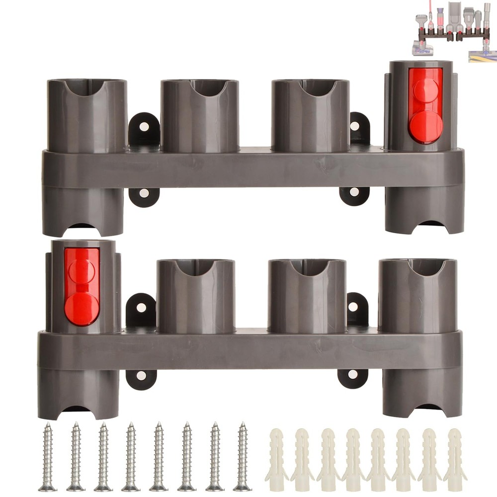 Fullclean Attachments 2.7 inches (D) x 18 (W) x 3.5 (H), Gray