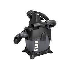 FLEX 24V Brushless 1.6 Gallon Wet/Dry Tool Only Vacuum Cleaner, Grey