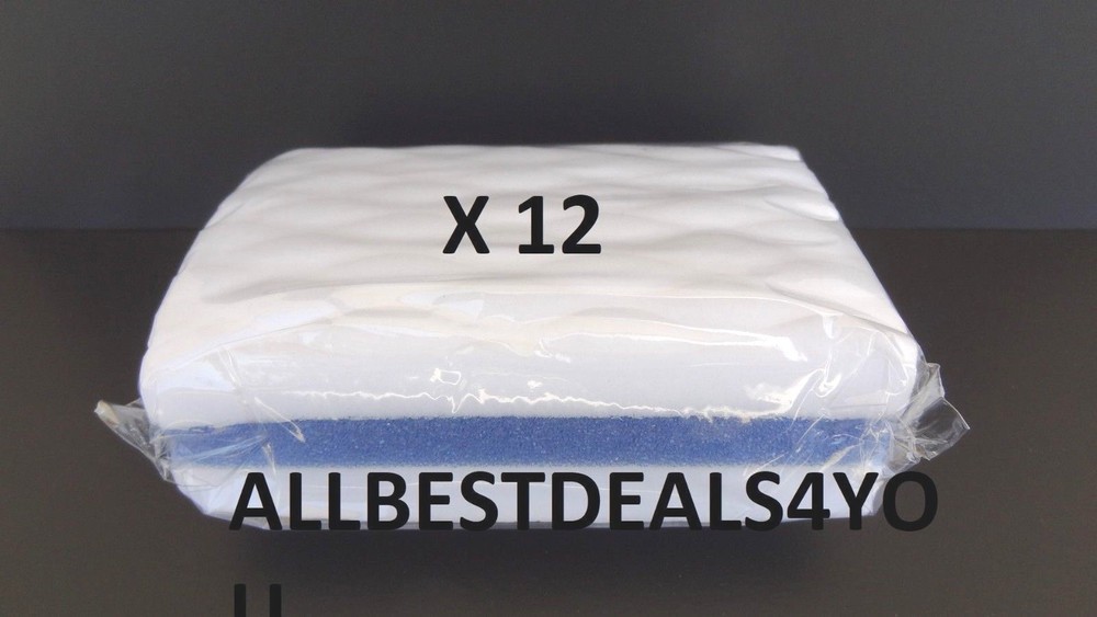 Case of 12 Pads ~ Ecolab KAY Power Pad Cleaning Sponges 04225-000