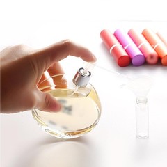 Arvintas 30 PCS Mini Perfume Refillable Bottle Pump Transfer Tool Transparent