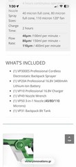 Victory Innovations VP300ES Professional Electrostatic Backpack Sprayer OPEN BOX