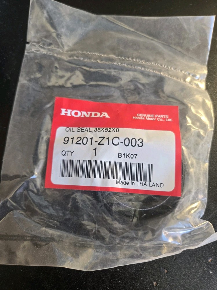Honda Oil Seal 91201-Z1C-003/ Bin 012