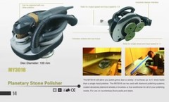 Countertop Infinitely Variable Speed Water Polisher Floor Stair Renovation