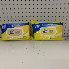 LYSOL Disinfecting Wipes – Lemon & Lime Blossom Flatpack 80 ct. (Pack of 2)