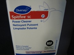 DIVERSEY 21 SPITFIRE SC 2.5L POWER CLEANER CONCENTRATE-J-FILL-FREE SHIP-BIN 1