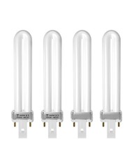 Shootingstar 4 Pack 21050 9W Replacement Bulbs Compatible with Dynatrap White