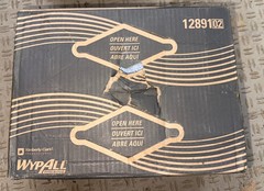 Wypall Brand X90 Blue Ultra Duty Cloths 12891 ~ 136CT ~ FAST SHIPPING ~ READ