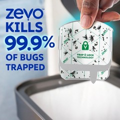 Zevo Compact Flying Insect Trap Official Refill Cartridges – Fits Zevo…