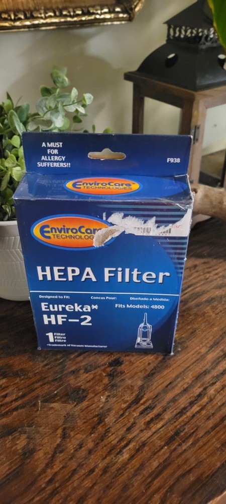 EnviroCare HF-2 HEPA Filter F938 for Eureka 4800 Vacuum Cleaner
