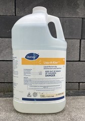 Diversey T20 Liqu-a-klor Disinfectant & Sanitizer Liquid Bactericide 1 Gallon.
