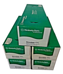 Kimwipes EX-L Delicate Task Wipers 34256 Professional Qty 5 Boxes, 140 wipes ea