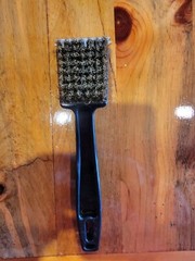 2pk TOUGH GUY 1YTU2 Oven/Grill Brush and Scraper,3″ Brush L 9 1/2 long
