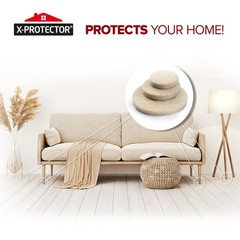 Felt Furniture Pads X-PROTECTOR 181 PCS 181 Beige, Round & Square, Beige
