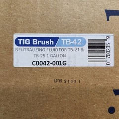 Ensitech C0042-001G TB-42 Neutralizing Fluid for TB-21ND & TB-25, 1 Gallon