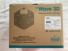 Fresh Products The Wave 3D Urinal Screen, Citrus, 10 Screens, 3WDS-F-0101060M-10