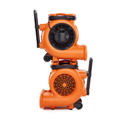 Blower Fan Air Mover W/Handle And Wheels Collapsible Handle Heavy Duty 1625 CFM