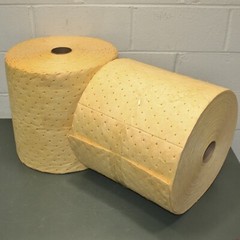 Spilfyter Hazardous Material Absorbent Rolls S2-91BX, 30 Gallons Absorbed, Perf.