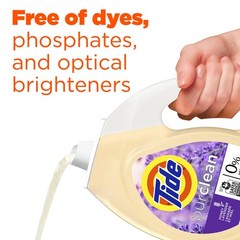 Tide Purclean Liquid Laundry Detergent, 63 fl oz, 48 63 Fl Oz (Pack of 1)