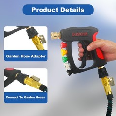 Garden Hose Adapter Pressure Washer Gun Adaptador para manguera de jardín