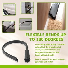 24.5-inch flexible vacuum gap connection tool for 24.5 inches, Black