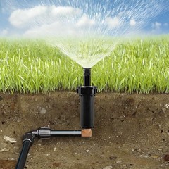 RedChili 1/2 Inch Drip Irrigation Fitting To 3/4 3/4″ Threaded Elbow Adapter