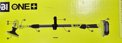 Ryobi P4500 18V Cordless Telescoping Power Scrubber Tool – TOOL ONLY