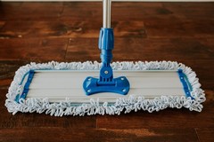 Zflow 18″ Microfiber Dust Mop Pads 2-Pack – Premium Commercial Grade 18, Blue