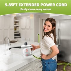 Outspurge Handheld Steam Cleaner Pressurized Multi-Surface Steam Shot 13