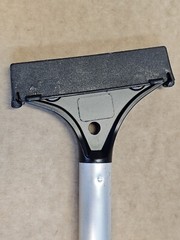 Impact Long Handled Scraper 48 in. 4 inch Width Black/Silver 6 Pack