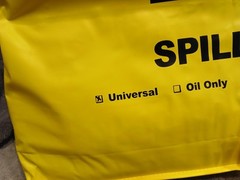 BRADY SPC SKA-PP Universal Portable Spill Kit with Spill Station sign