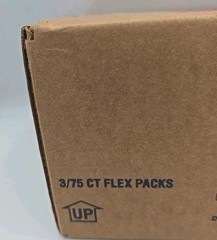 3 Pack Case Clorox Disinfecting Wipes 75ct 225 Total Fresh Scent Kills 99.9%