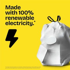 Glad Forceflex Tall Kitchen Trash Bags 13 Gallon Gain Original 140 Count