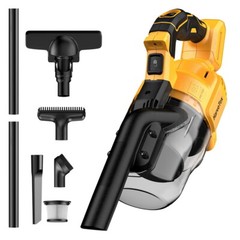 Vacuum Cleaner Cordless Hoover Upright Lightweigh For Dewalt 20V Lithium Ion