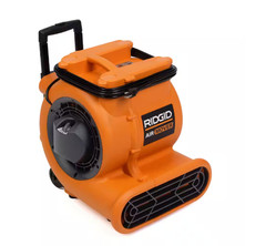 RIDGID Blower Fan Air Mover 1625 CFM 3-Speed + Daisy Chain 3 Operating Positions