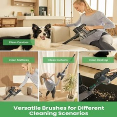 Multiple Surfaces Floor Brush for Home Office Commercial Use Easy to Install