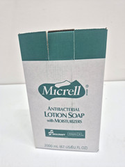 Skillcraft Micrell GOJO Antibacterial Lotion Soap 2000 mL REFILL Lot of 4
